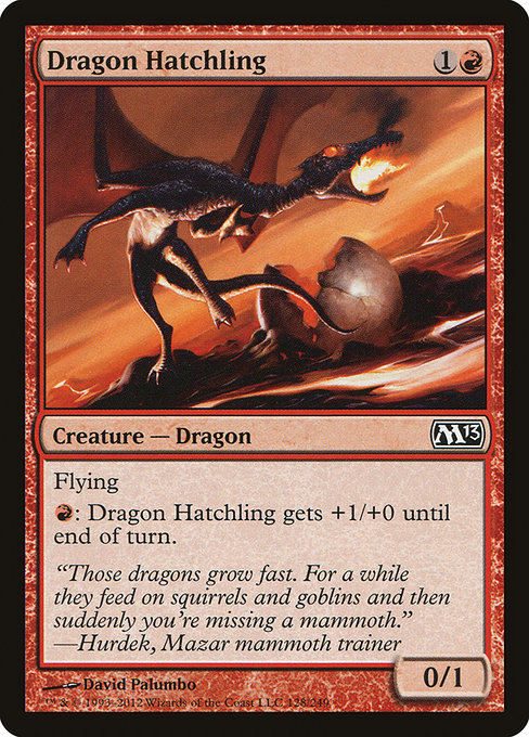 Dragon Hatchling - Magic 2013 Common Card
