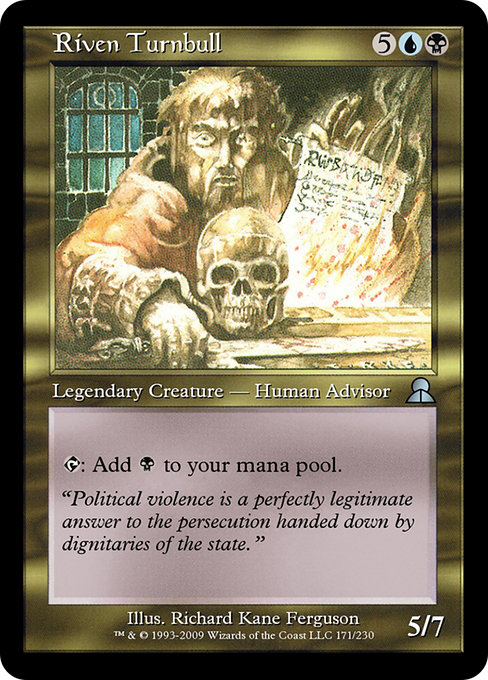 Riven Turnbull - Masters Edition III Uncommon Card