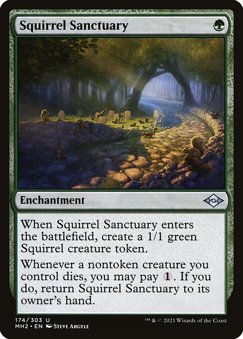 Squirrel Sanctuary - Modern Horizons 2 Uncommon Card