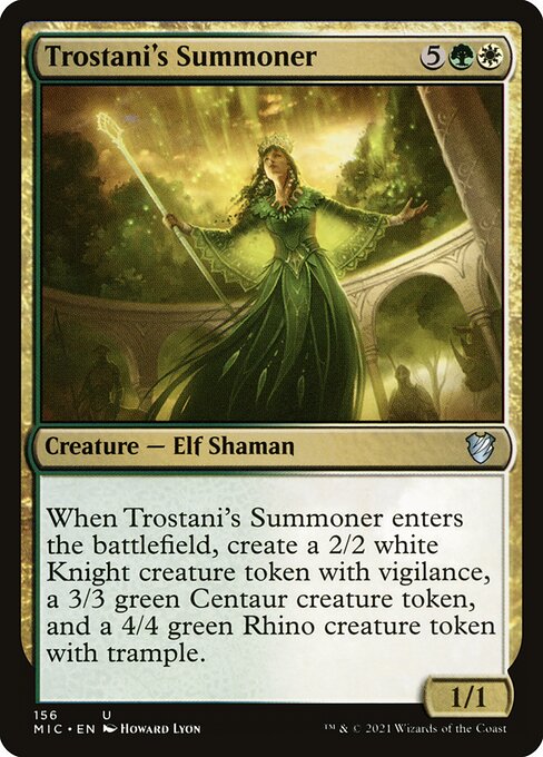 Trostani's Summoner - Midnight Hunt Commander Uncommon Card