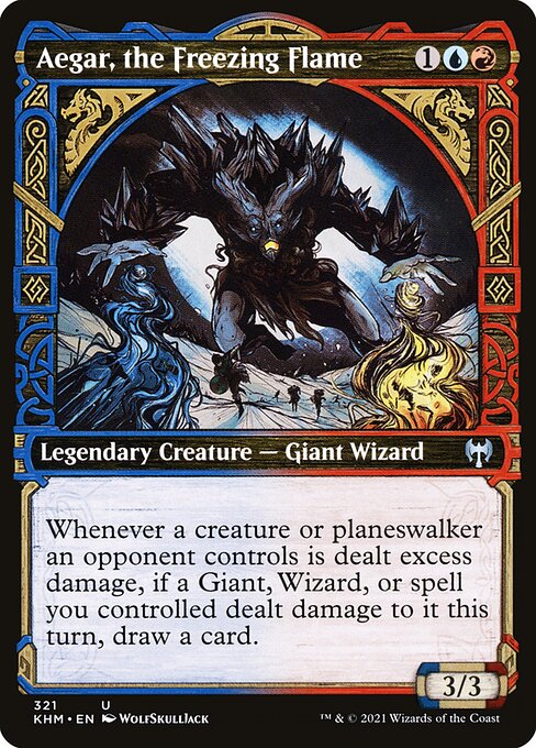 Aegar, the Freezing Flame - Kaldheim Uncommon Card