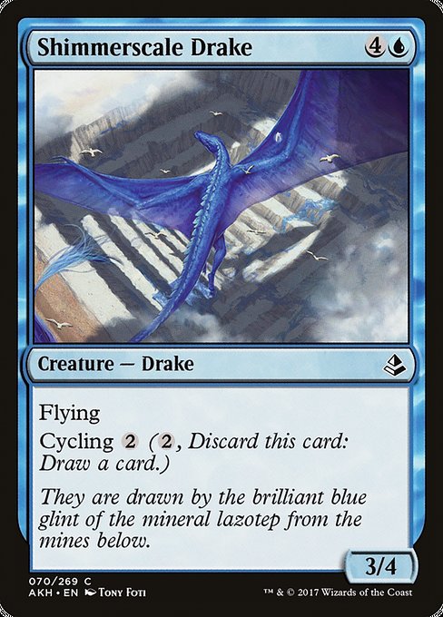 Shimmerscale Drake - Amonkhet Common Card
