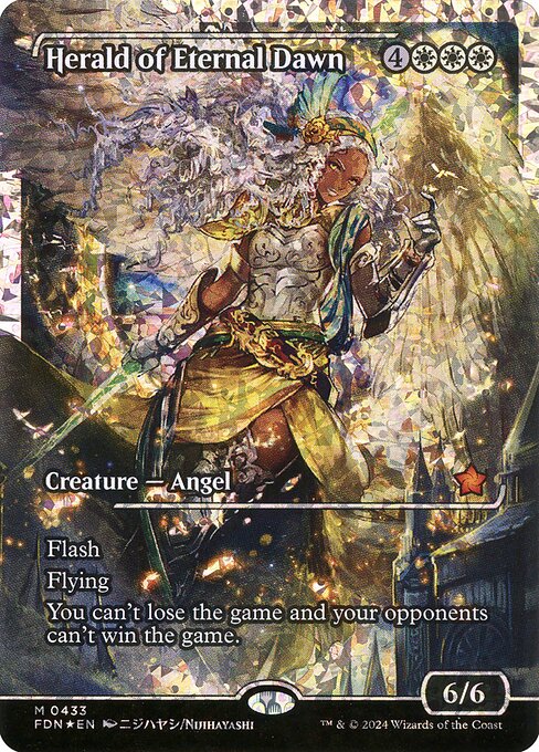 Herald of Eternal Dawn - Foundations Mythic Card