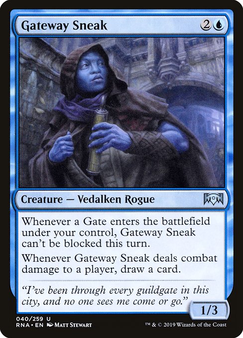 Gateway Sneak - Ravnica Allegiance Uncommon Card