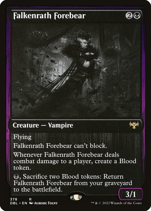 Falkenrath Forebear - Innistrad: Double Feature Rare Card