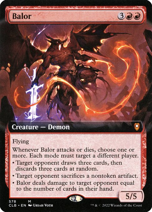 Balor - Commander Legends: Battle for Baldur's Gate Mythic Card