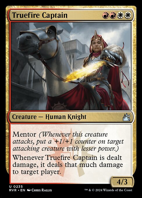 Truefire Captain - Ravnica Remastered Uncommon Card