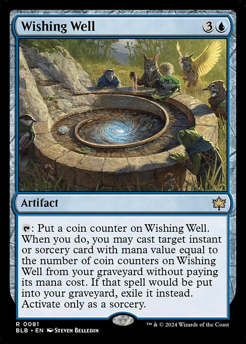 Wishing Well - Bloomburrow Rare Card