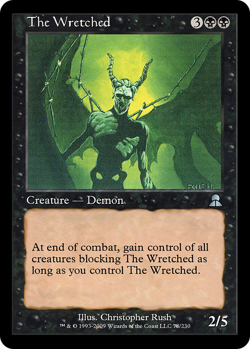 The Wretched - Masters Edition III Uncommon Card