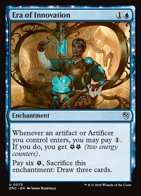 Era of Innovation - Aetherdrift Commander Uncommon Card
