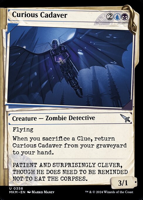 Curious Cadaver - Murders at Karlov Manor Uncommon Card