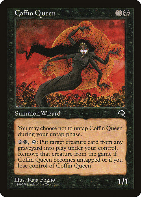 Coffin Queen - Tempest Rare Card