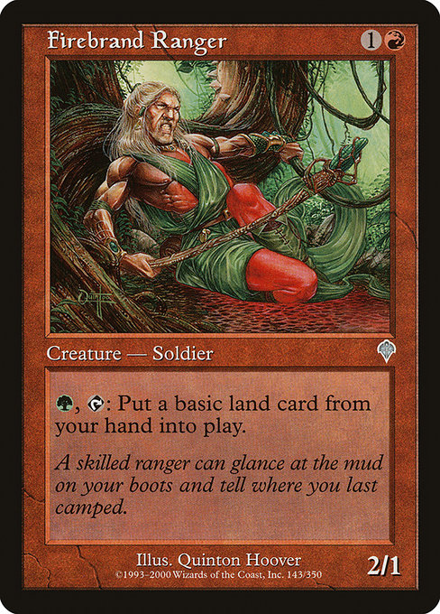 Firebrand Ranger - Invasion Uncommon Card