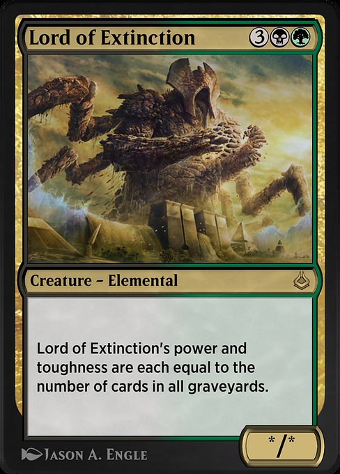 Lord of Extinction - Amonkhet Remastered Rare Card