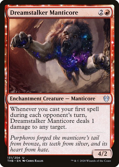 Dreamstalker Manticore - Theros Beyond Death Uncommon Card