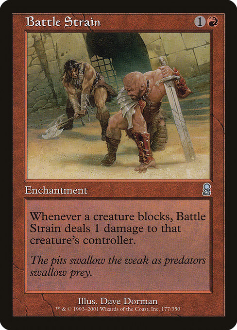 Battle Strain - Odyssey Uncommon Card