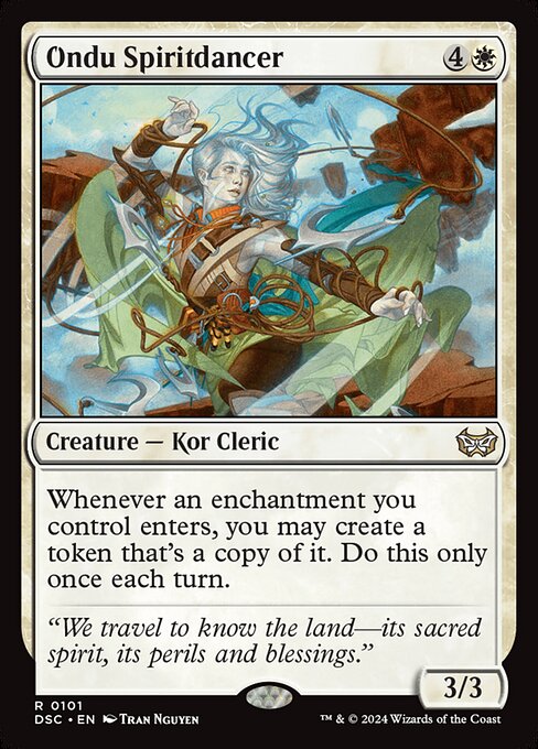 Ondu Spiritdancer - Duskmourn: House of Horror Commander Rare Card