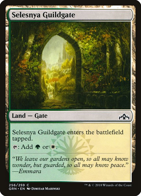 Selesnya Guildgate - Guilds of Ravnica Common Card