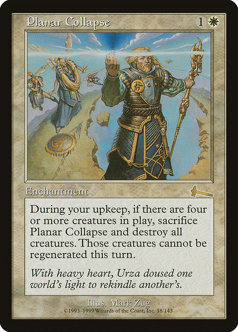 Planar Collapse - Urza's Legacy Rare Card