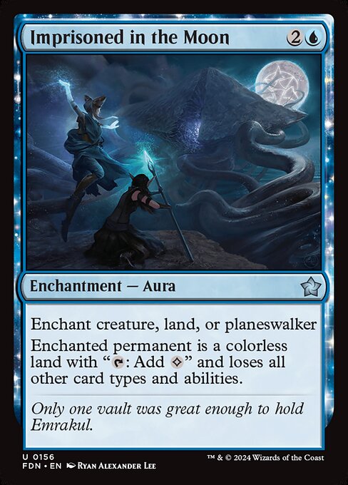 Imprisoned in the Moon - Foundations Uncommon Card