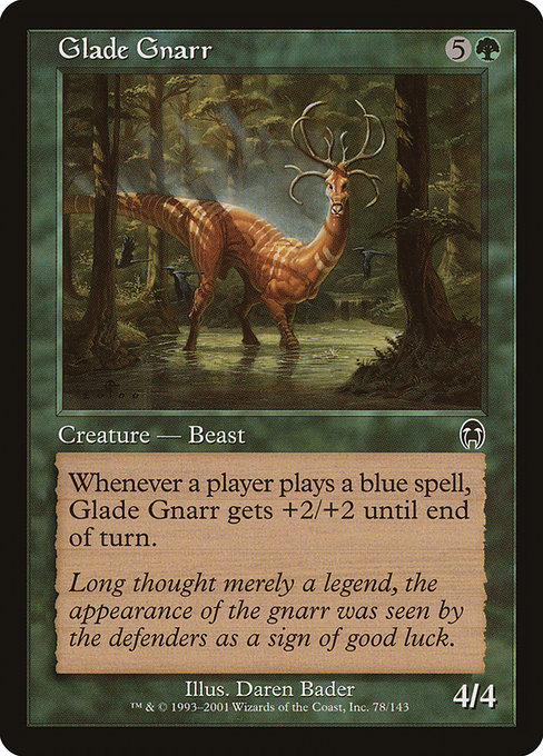 Glade Gnarr - Apocalypse Common Card