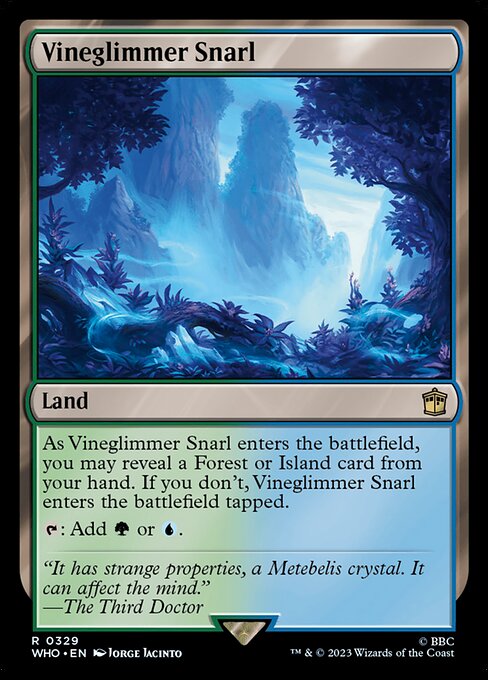 Vineglimmer Snarl - Doctor Who Rare Card