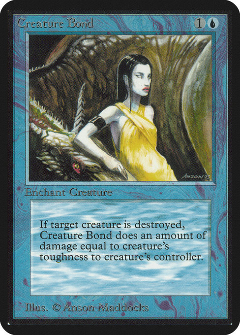 Creature Bond - Limited Edition Alpha Common Card