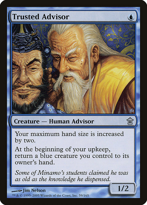 Trusted Advisor - Saviors of Kamigawa Uncommon Card