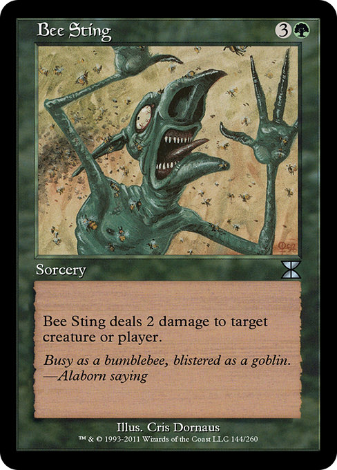 Bee Sting - Masters Edition IV Uncommon Card