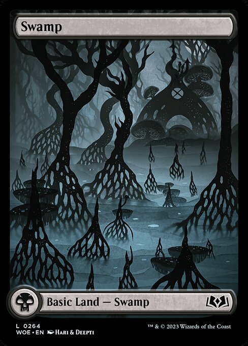 Swamp - Wilds of Eldraine Common Card