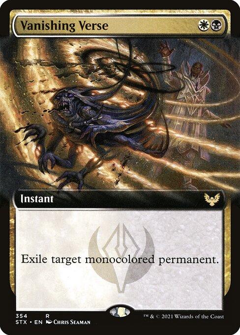 Vanishing Verse - Strixhaven: School of Mages Rare Card