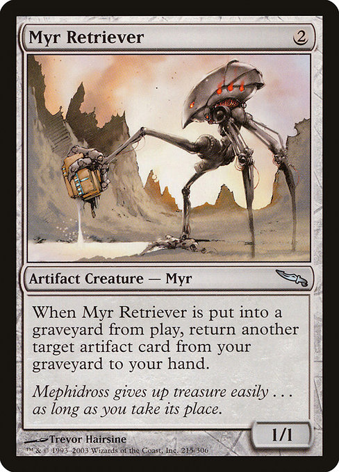 Myr Retriever - Mirrodin Uncommon Card