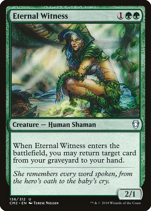 Eternal Witness - Commander Anthology Volume II Uncommon Card