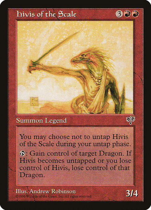 Hivis of the Scale - Mirage Rare Card