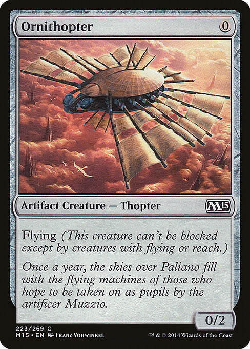 Ornithopter - Magic 2015 Common Card