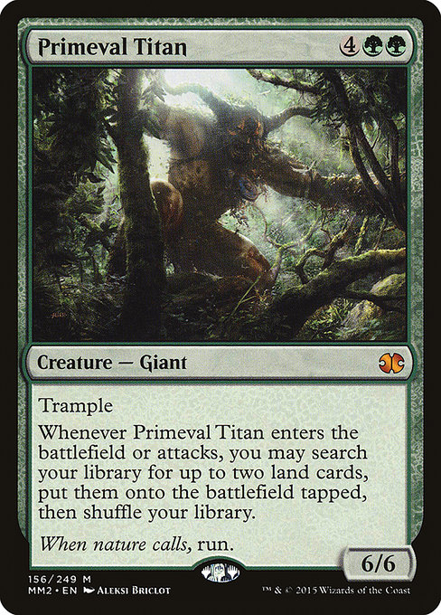 Primeval Titan - Modern Masters 2015 Mythic Card