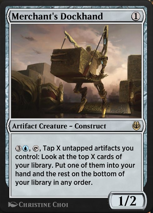 Merchant's Dockhand - Kaladesh Remastered Rare Card