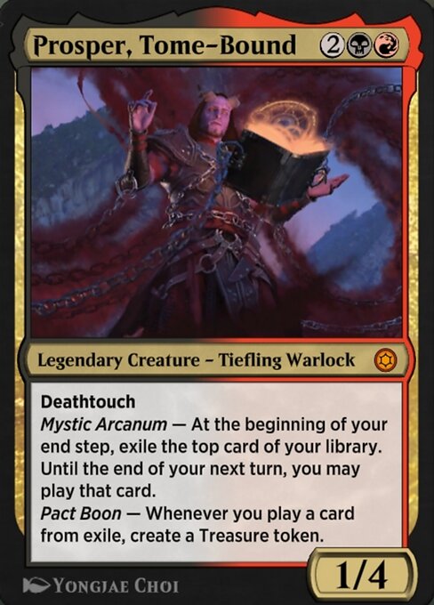 Prosper, Tome-Bound - Alchemy Horizons: Baldur's Gate Mythic Card