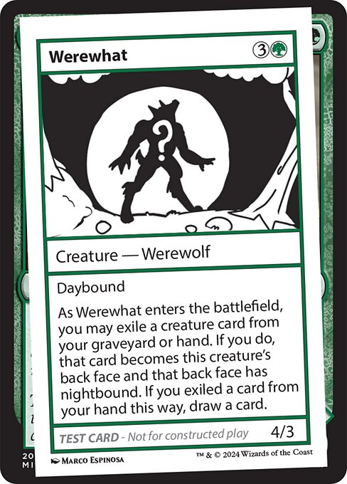 Werewhat - Mystery Booster 2 Rare Card