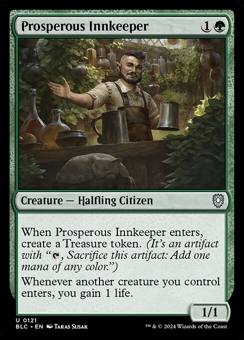 Prosperous Innkeeper - Bloomburrow Commander Uncommon Card