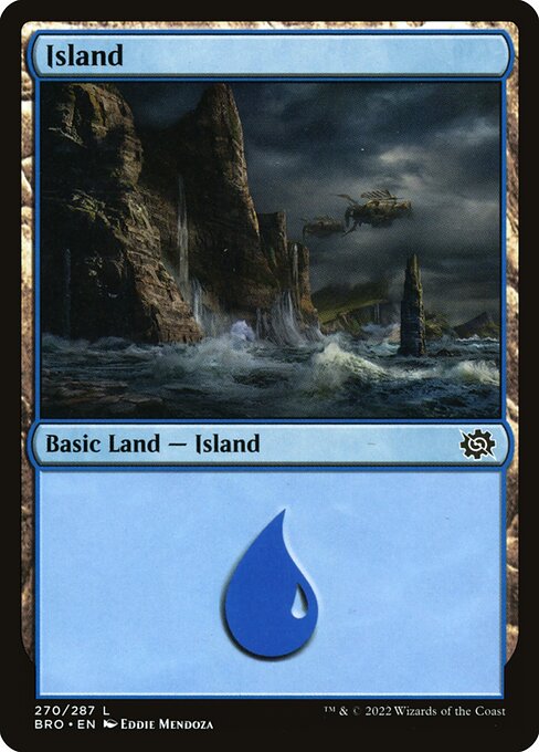 Island - The Brothers' War Common Card