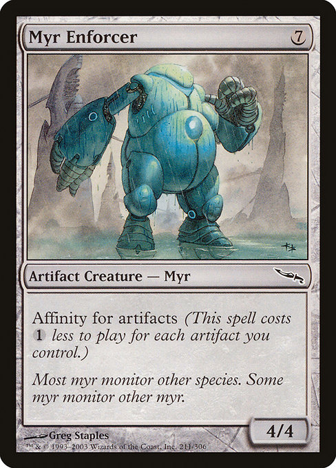 Myr Enforcer - Mirrodin Common Card
