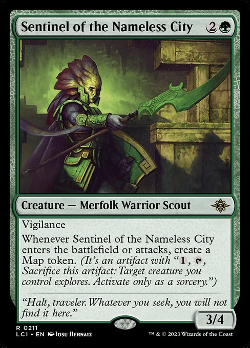 Sentinel of the Nameless City - The Lost Caverns of Ixalan Rare Card