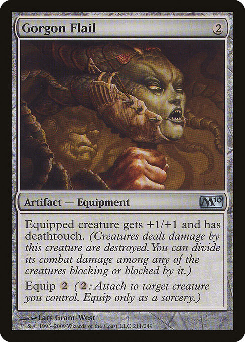 Gorgon Flail - Magic 2010 Uncommon Card