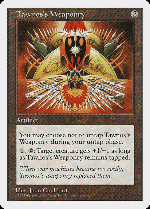 Tawnos's Weaponry - Fifth Edition Uncommon Card