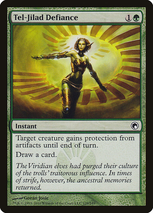 Tel-Jilad Defiance - Scars of Mirrodin Common Card
