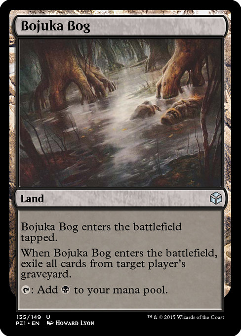 Bojuka Bog - Legendary Cube Prize Pack Uncommon Card