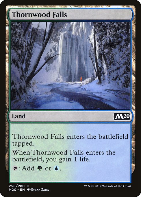 Thornwood Falls - Core Set 2020 Common Card