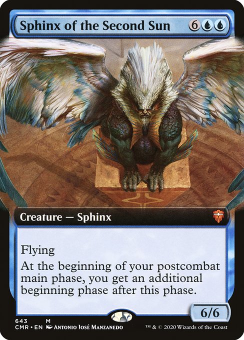 Sphinx of the Second Sun - Commander Legends Mythic Card