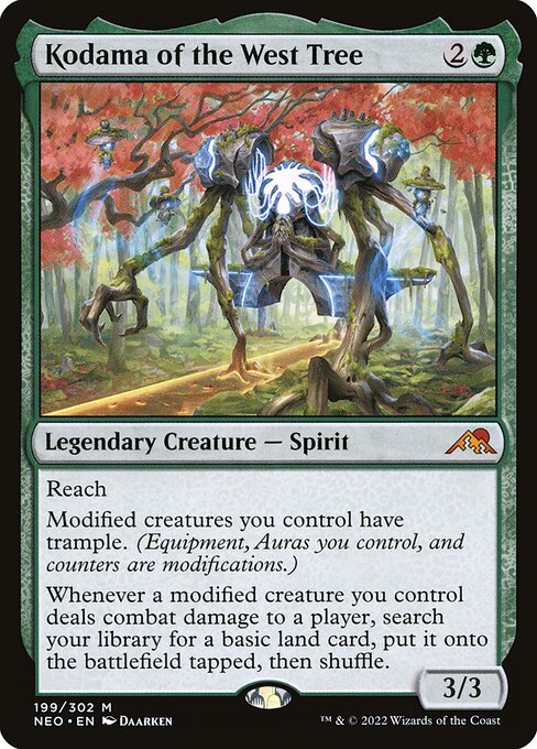 Kodama of the West Tree - Kamigawa: Neon Dynasty Mythic Card